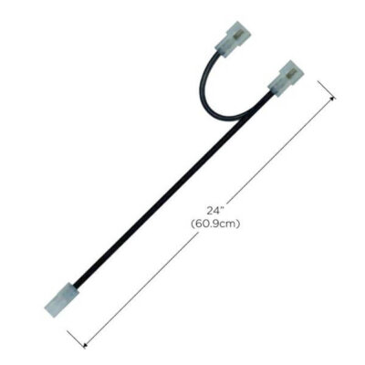 24" Y splitter