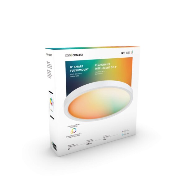8" round smart flush mount - Image 5