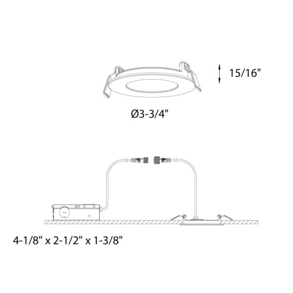 3" round panel light - Image 4