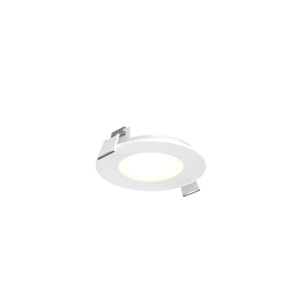 3" round panel light