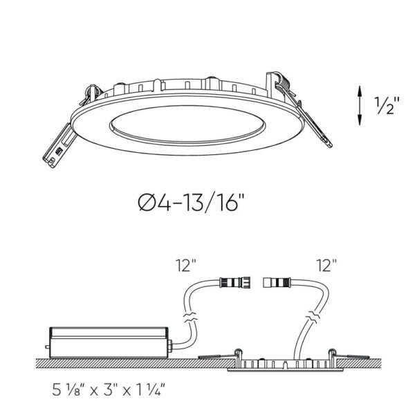 4" round panel light - Image 3