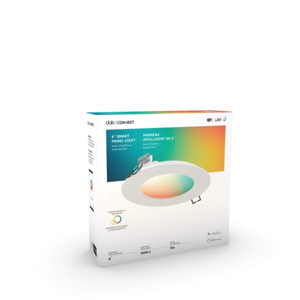 6" round smart panel light - Image 5