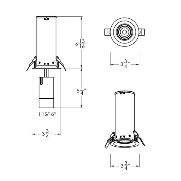 Projecteur encastré multi-puissance de 3" – Image 12