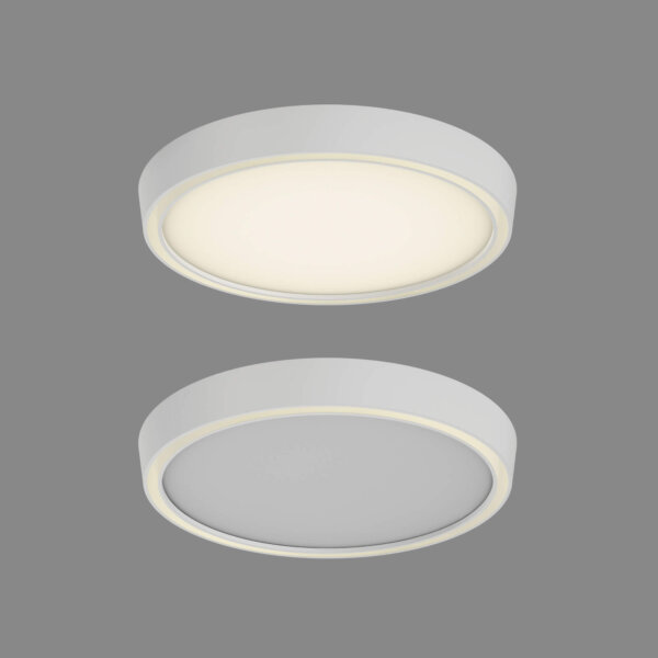 12" dual-light flush mount - Image 4