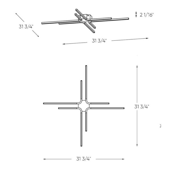 32" flush mount - Image 4
