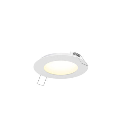4" round dim-to-warm panel light