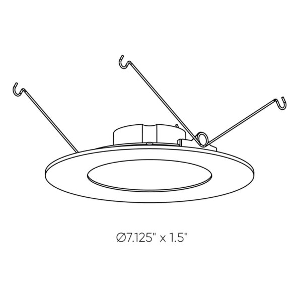 Encastré de remplacement pour boîtier de 5.5-6" – Image 3