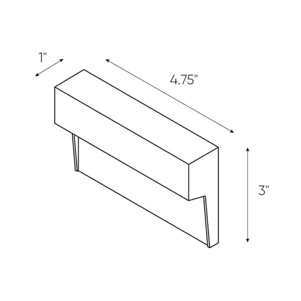 Luminaire mural de 5" – Image 5