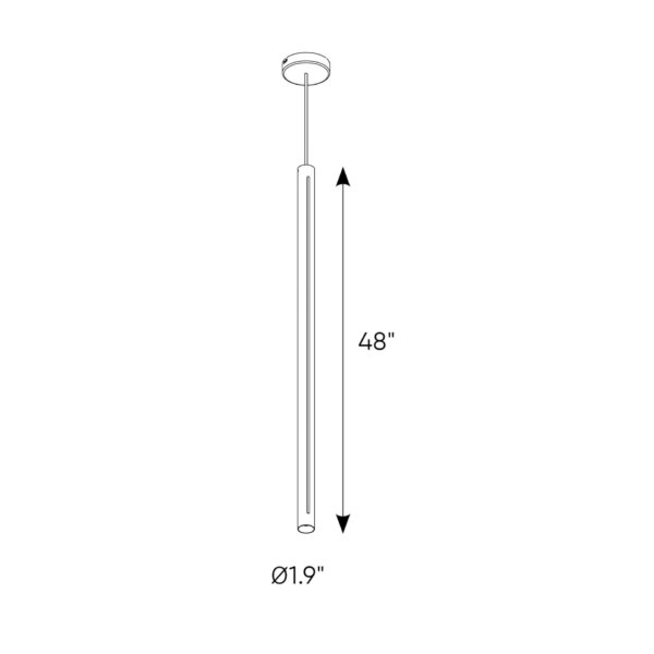 Suspension cylindrique de 48" – Image 8