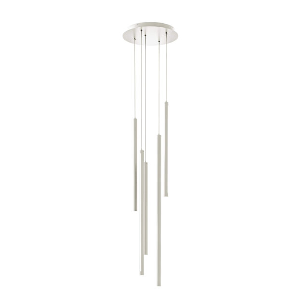5-light round cluster pendant - Image 2
