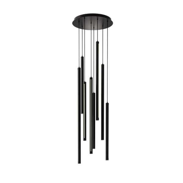 Ensemble à 8 cylindres ronds suspendus