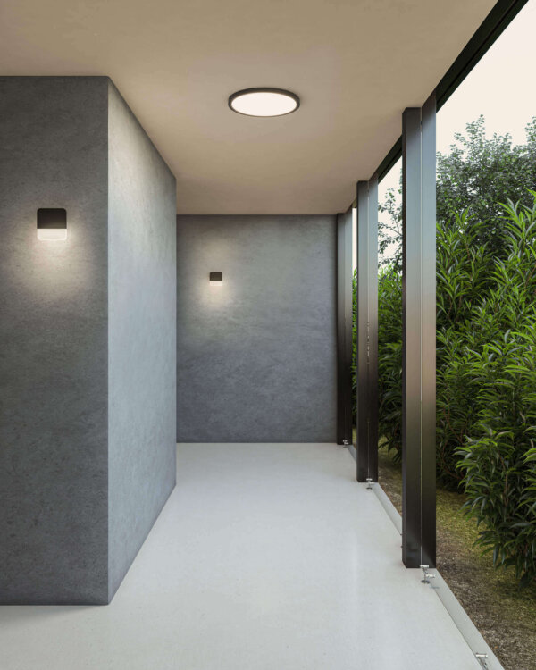 6" square wall sconce - Image 3
