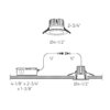 4" round regressed downlight - Image 4