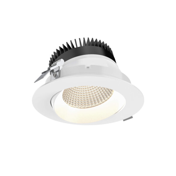 Encastré à Encastré régressé rond de 6"
