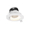 3.5" round dim-to-warm regressed gimbal downlight