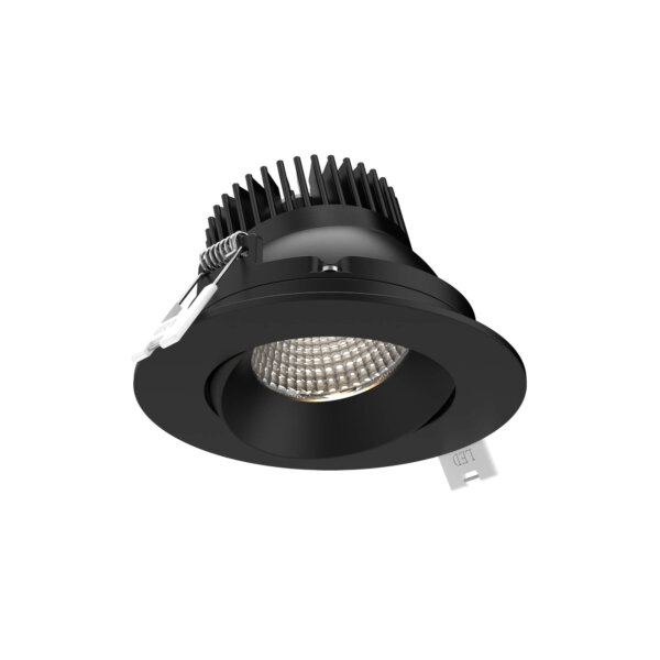 3.5" round regressed gimbal downlight - Image 2