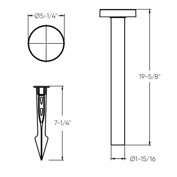Éclairage de sentier de 20" – Image 5