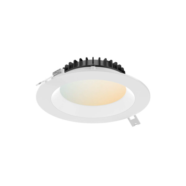 Panneau régressé intelligent rond de 6"