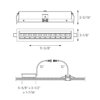Encastré encastré directionnel multi-spots – Image 4