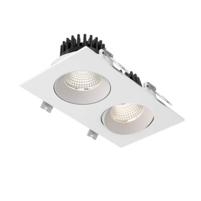 3.5" double regressed gimbal downlight