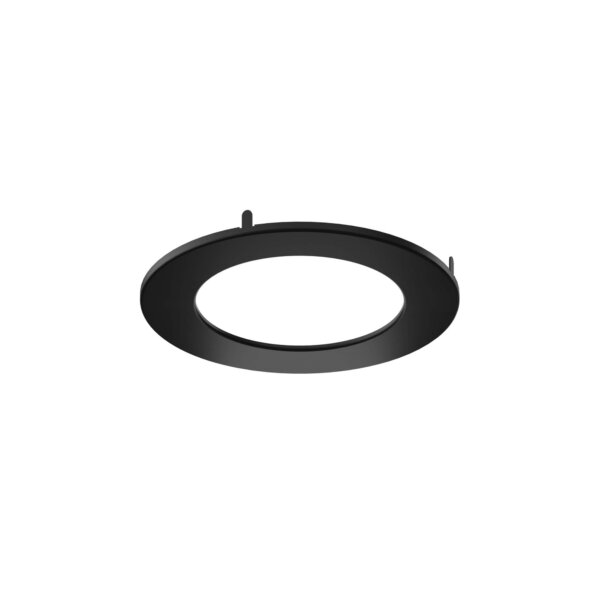 4" recessed round trim