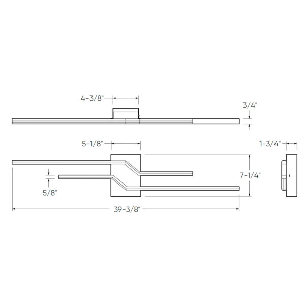 40" wall light - Image 7