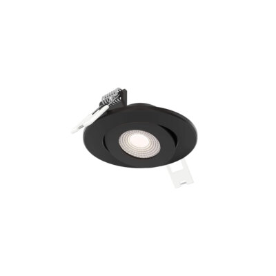 Encastré rond plat de 2" encastré