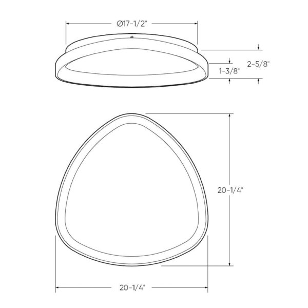 Plafonnier de 22" – Image 5