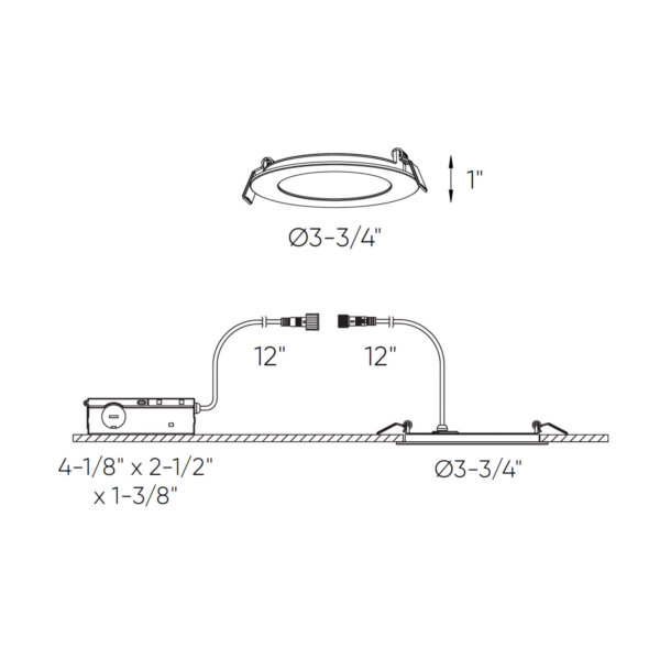 3" round panel light - Image 3