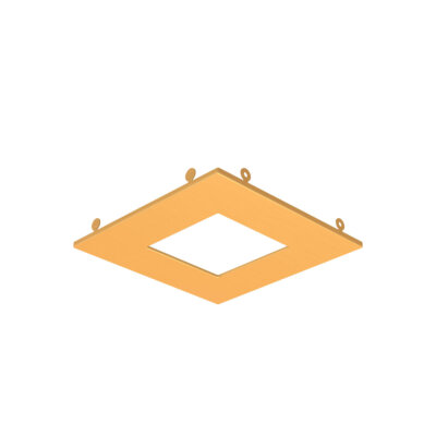5" recessed square trim