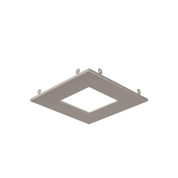 5" recessed square trim