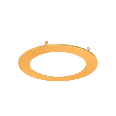 6" recessed round trim