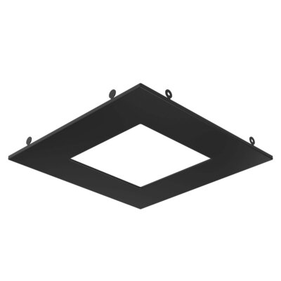 6" recessed square trim