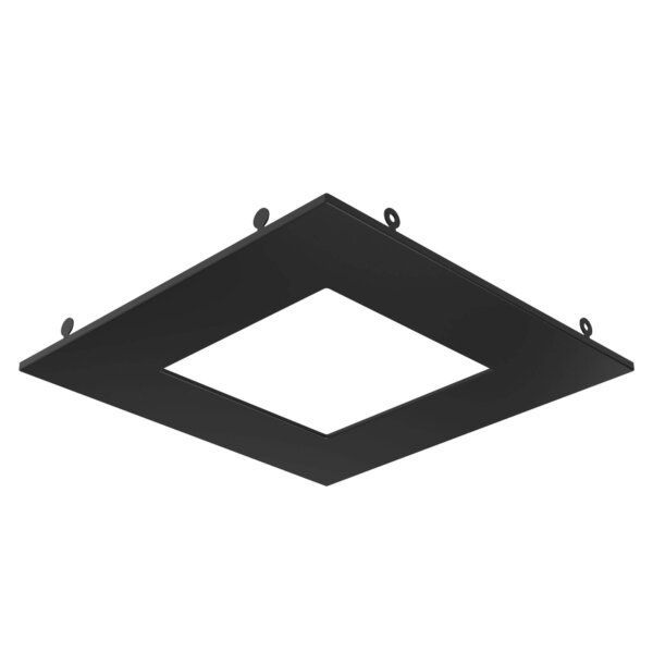 6" recessed square trim