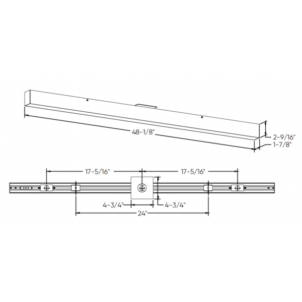 Plafonnier linéaire de 48" – Image 7