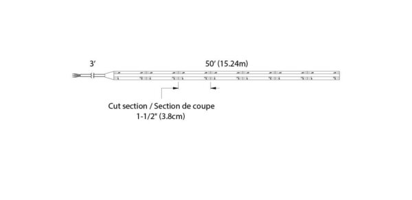 50' COB tape reel - Image 3