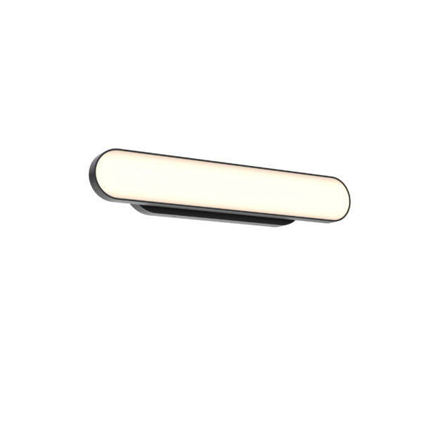 24” adjustable oblong wall light