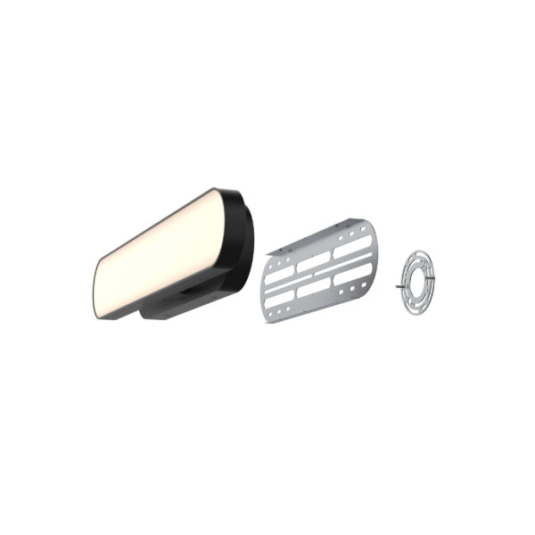 32” adjustable oblong wall light - Image 4