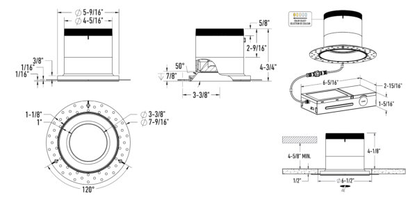 6'' modular recessed - Image 9