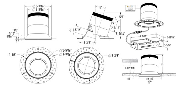 6'' modular recessed - Image 11