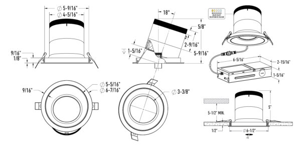 6'' modular recessed - Image 12