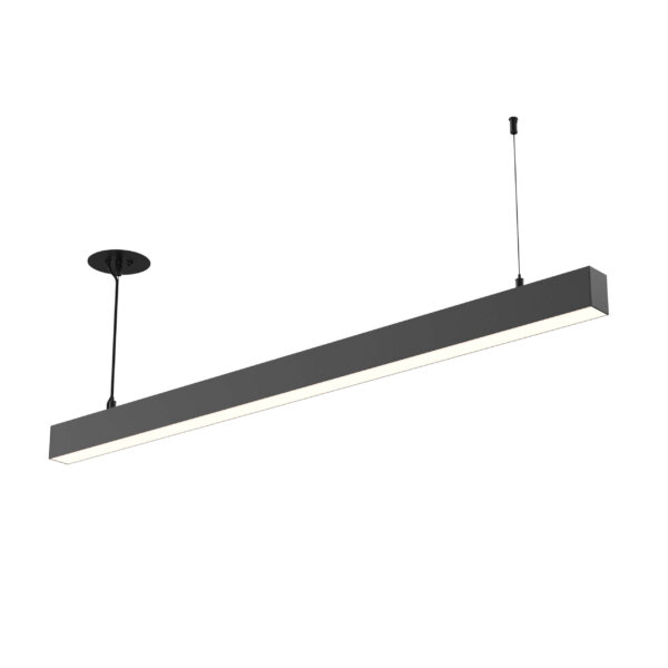 48" linear pendant with aircraft cords