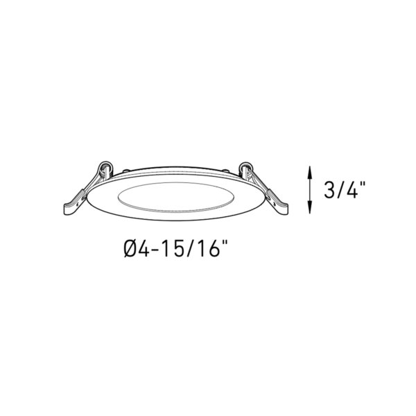 4" round slim panel - Image 5