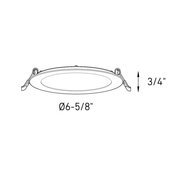 6" Round LED Panel - Image 5